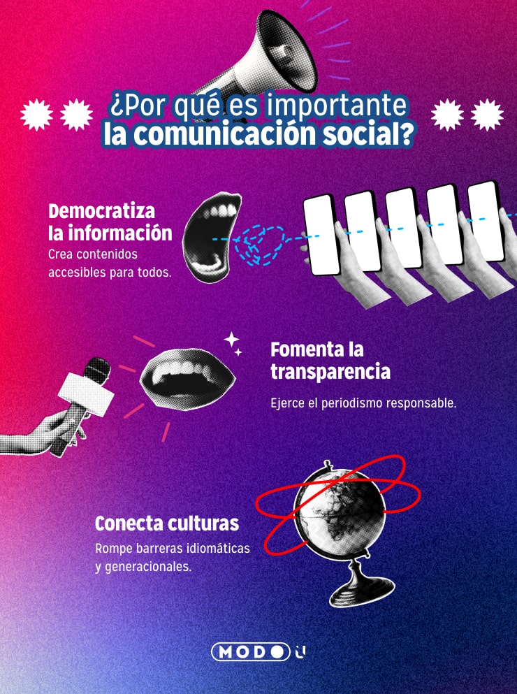 caracteristicas de la comunicacion social