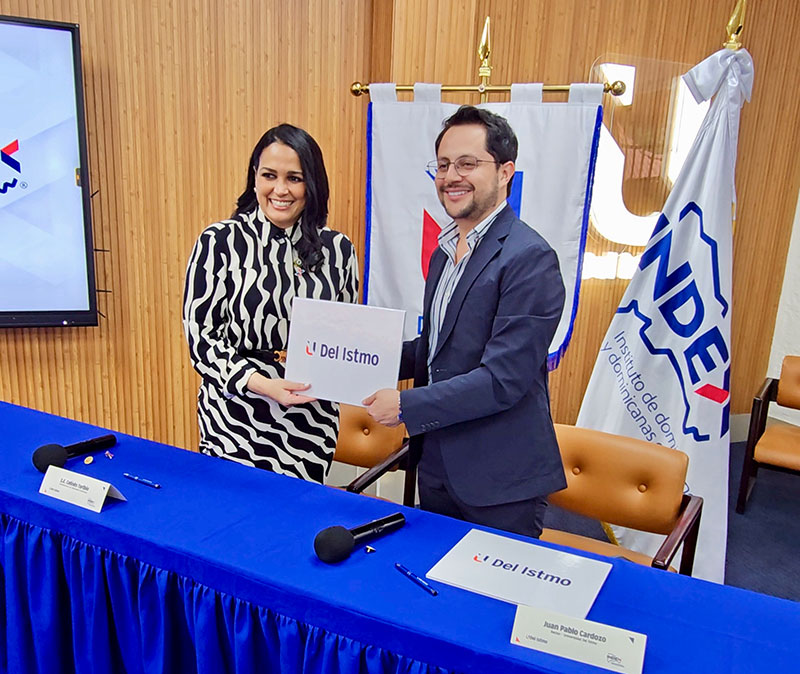 Universidad del Istmo e INDEX firman convenio de cooperación académica y comercial 
