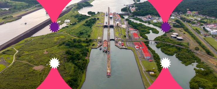 historia del canal de panama