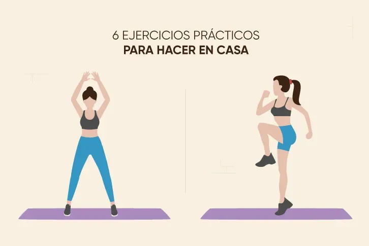6 ejercicios practicos para hacer en casa