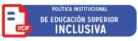 Política Institucional de Educación Superior Inclusiva