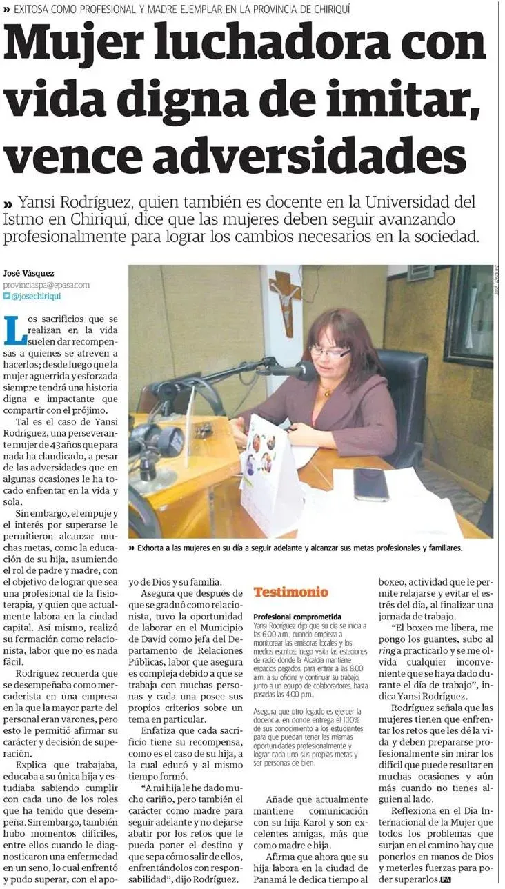 docente homenajeada panama america